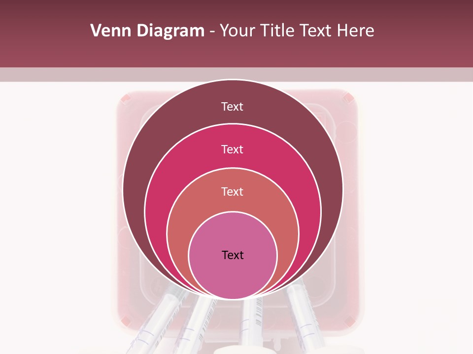 A Group Of Toothbrushes In A Plastic Case PowerPoint Template