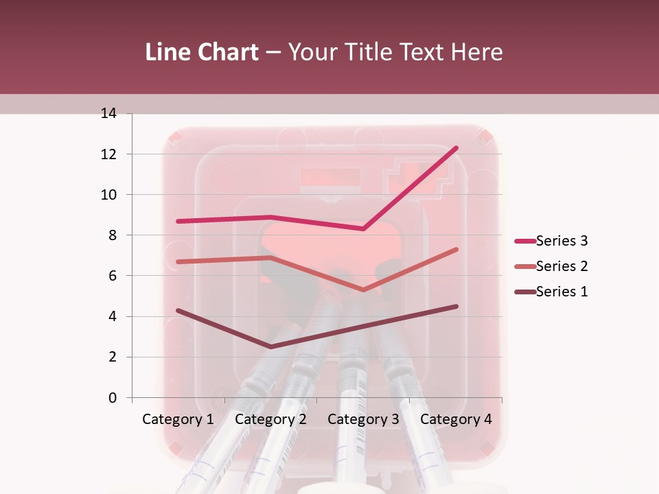 A Group Of Toothbrushes In A Plastic Case PowerPoint Template