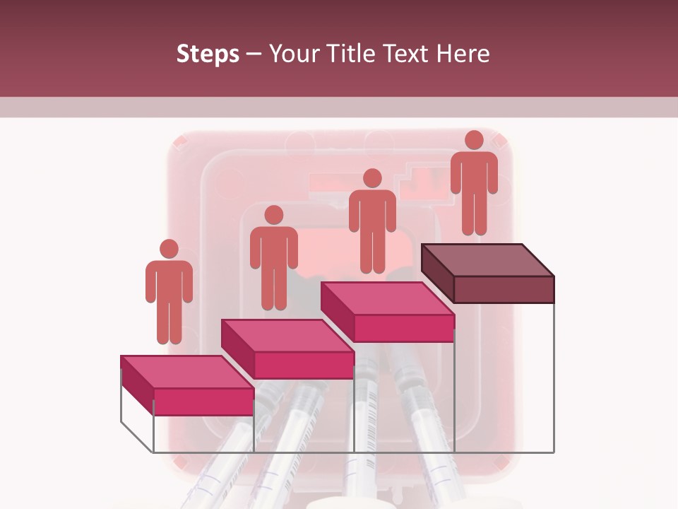 A Group Of Toothbrushes In A Plastic Case PowerPoint Template