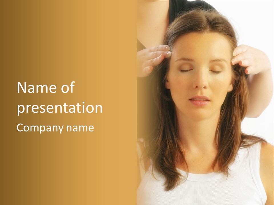 Full Head Care PowerPoint Template