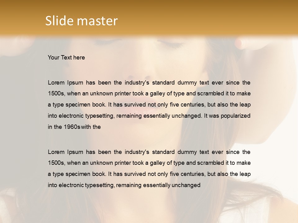 Full Head Care PowerPoint Template