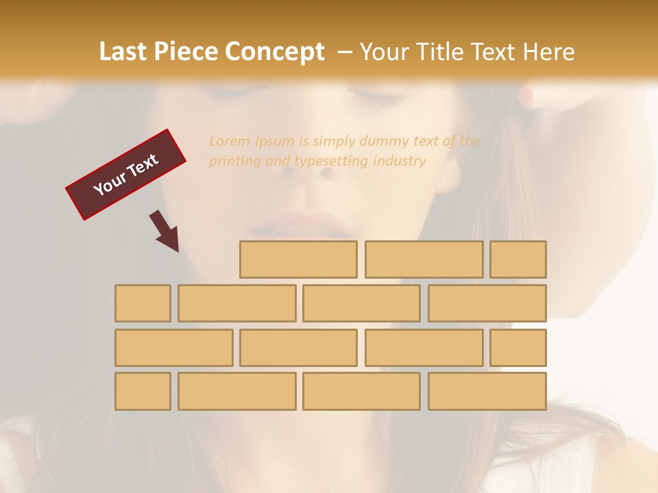 Full Head Care PowerPoint Template
