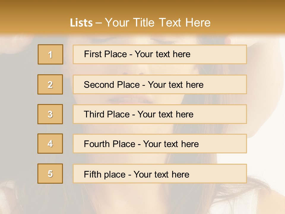 Full Head Care PowerPoint Template