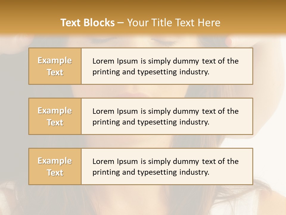 Full Head Care PowerPoint Template