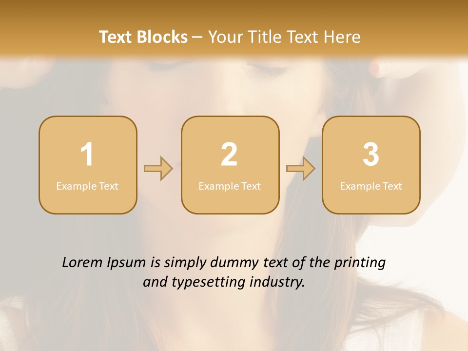 Full Head Care PowerPoint Template