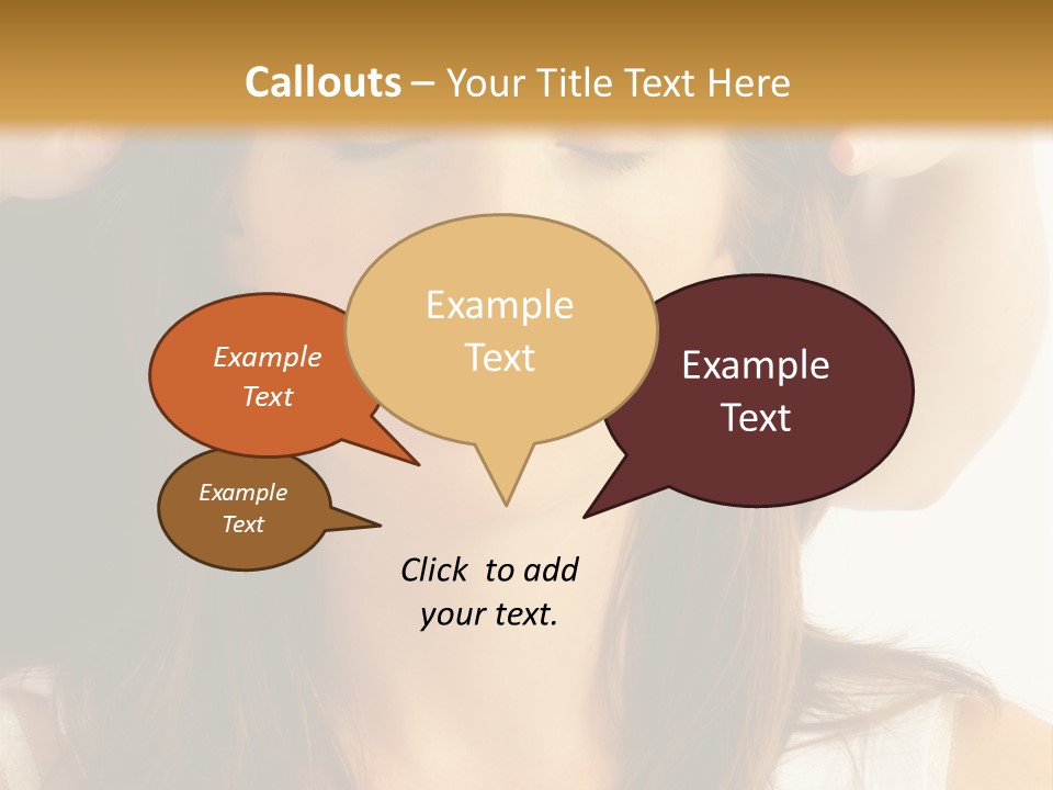 Full Head Care PowerPoint Template