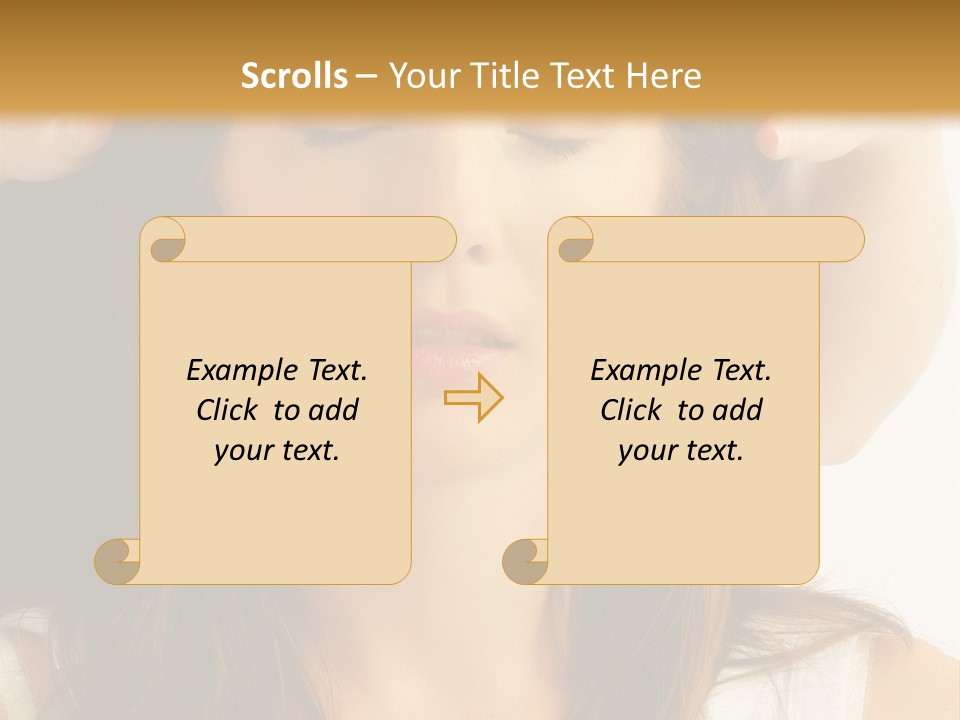 Full Head Care PowerPoint Template