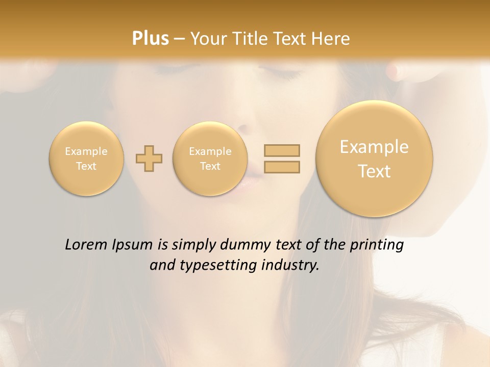 Full Head Care PowerPoint Template