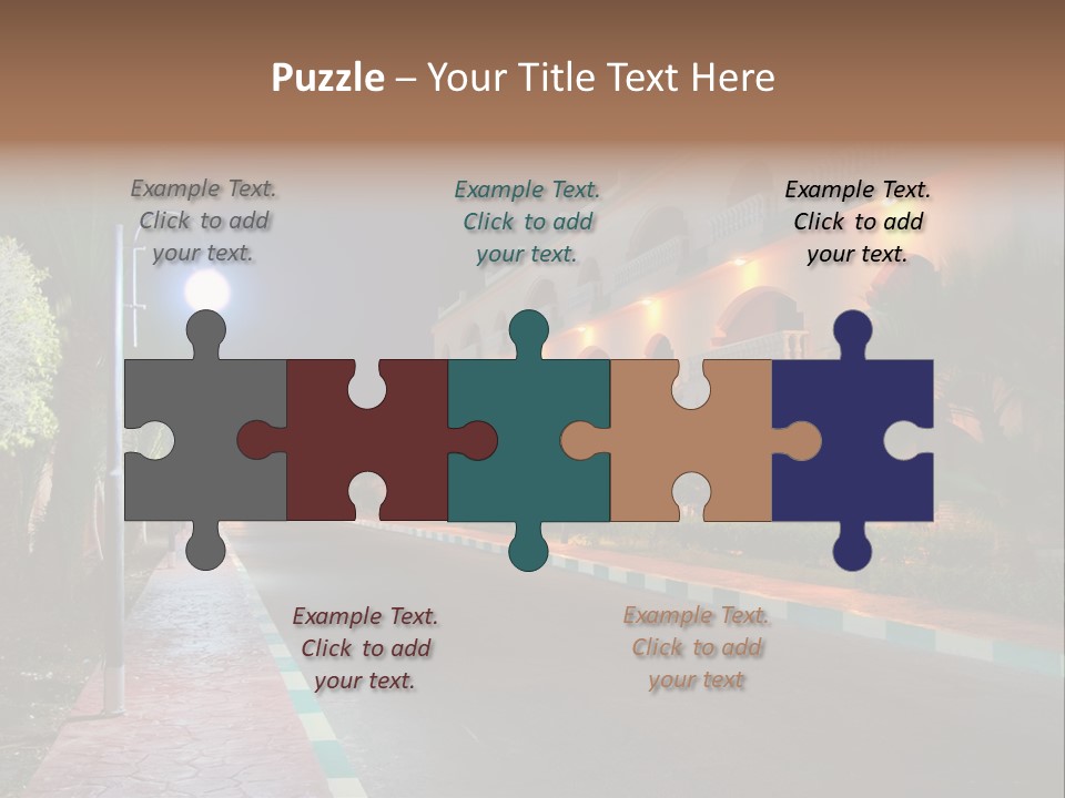 Tourism Land Travel PowerPoint Template