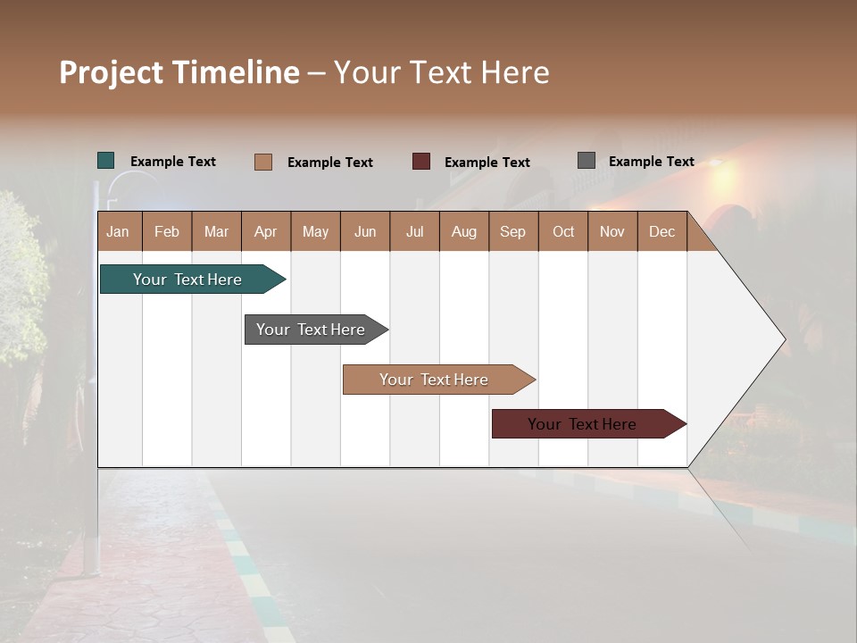 Tourism Land Travel PowerPoint Template