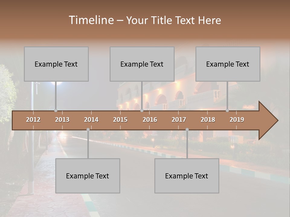 Tourism Land Travel PowerPoint Template