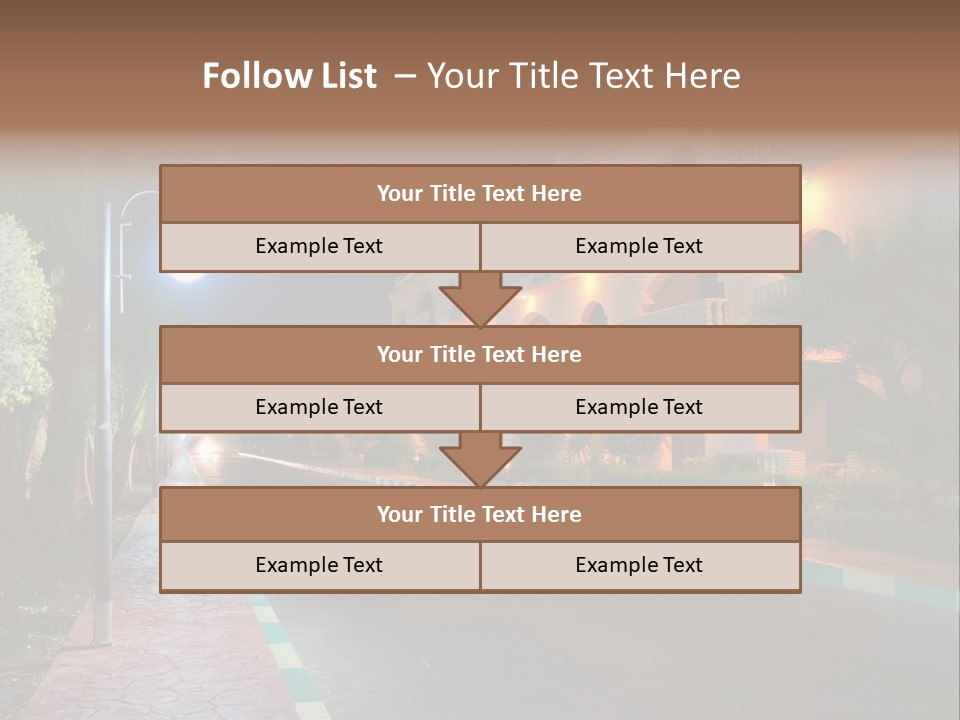 Tourism Land Travel PowerPoint Template