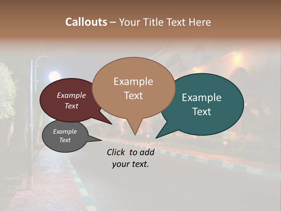 Tourism Land Travel PowerPoint Template