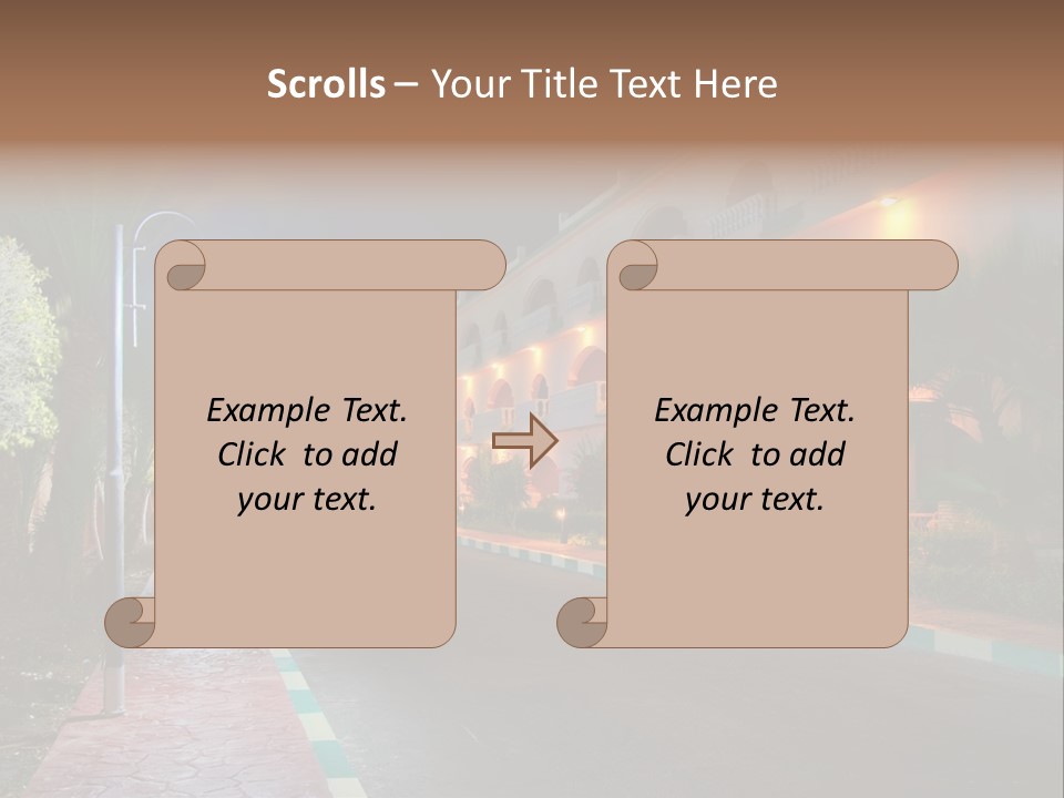 Tourism Land Travel PowerPoint Template