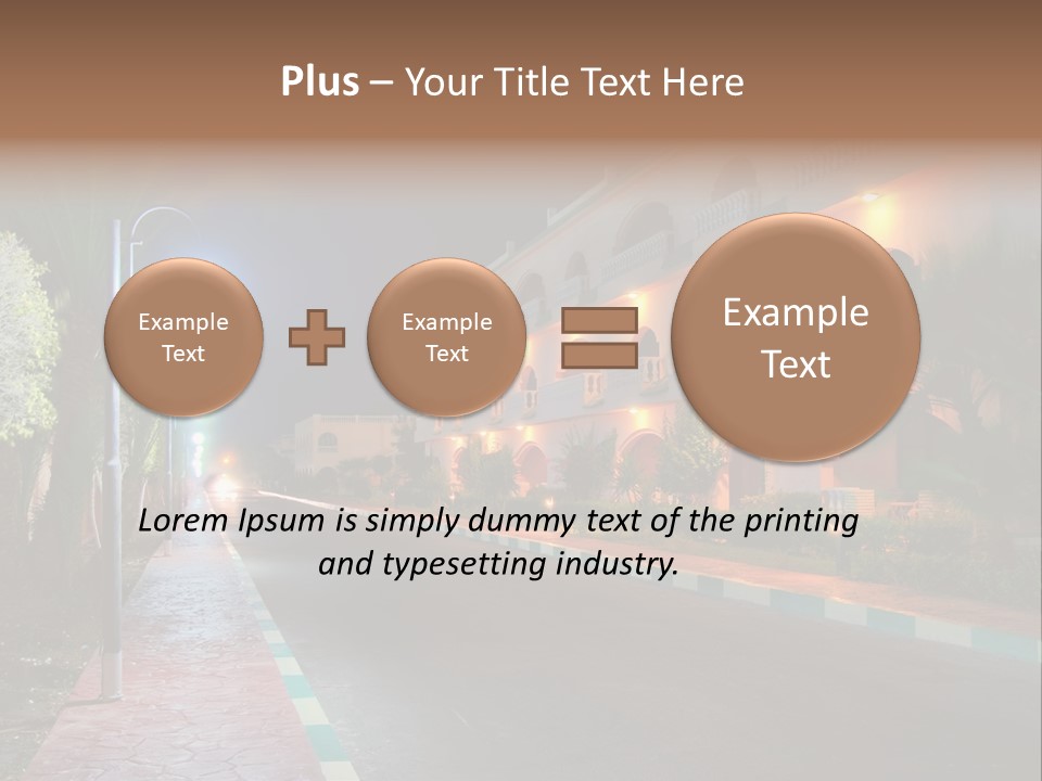 Tourism Land Travel PowerPoint Template