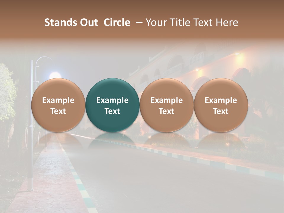 Tourism Land Travel PowerPoint Template