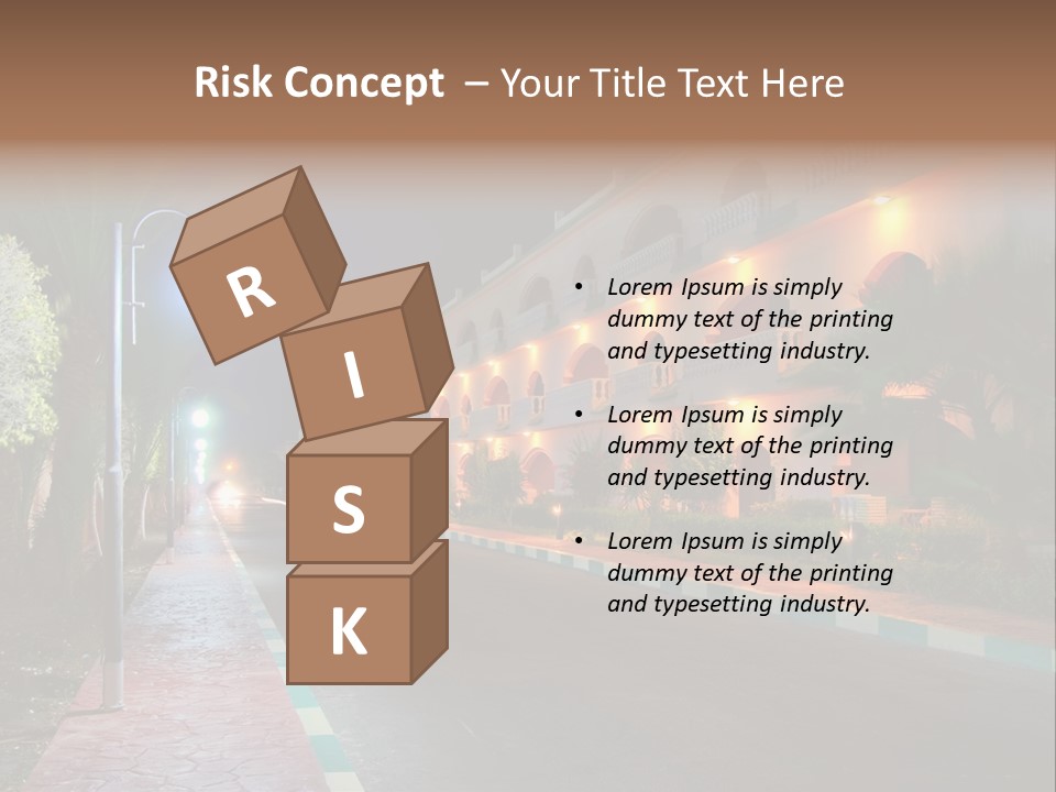 Tourism Land Travel PowerPoint Template