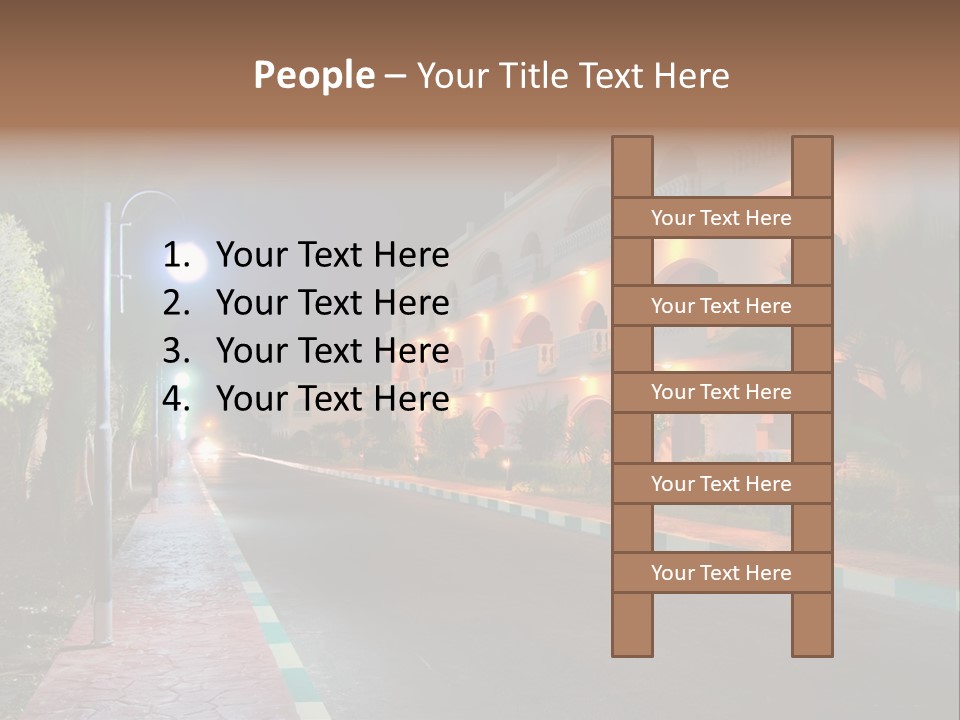 Tourism Land Travel PowerPoint Template