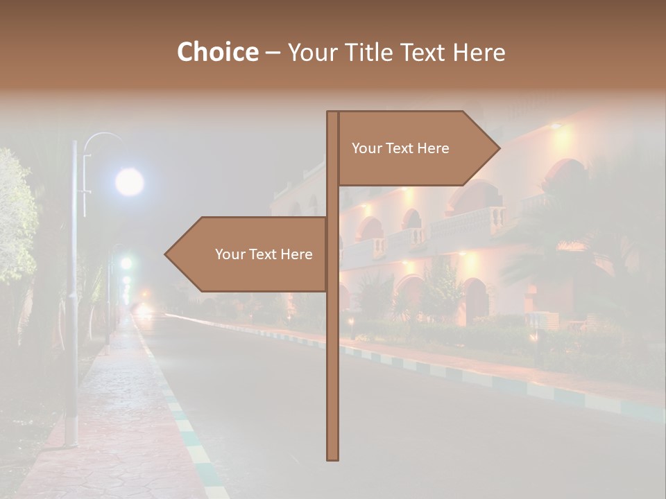 Tourism Land Travel PowerPoint Template