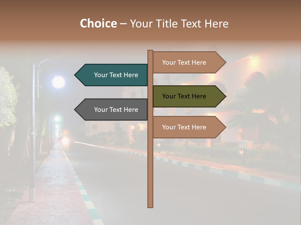 Tourism Land Travel PowerPoint Template