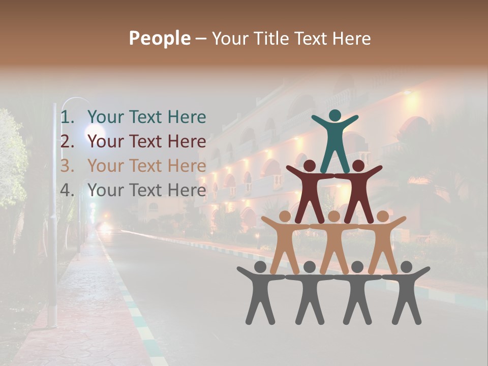 Tourism Land Travel PowerPoint Template