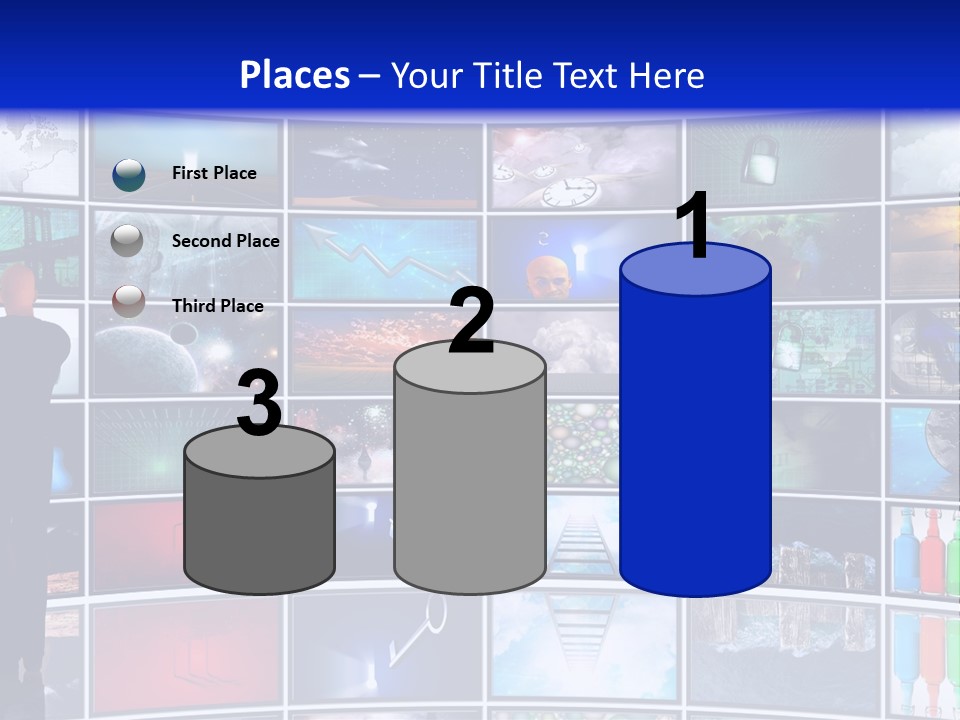 Halfbath Toilet Wood PowerPoint Template
