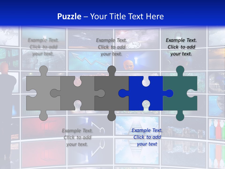 Halfbath Toilet Wood PowerPoint Template