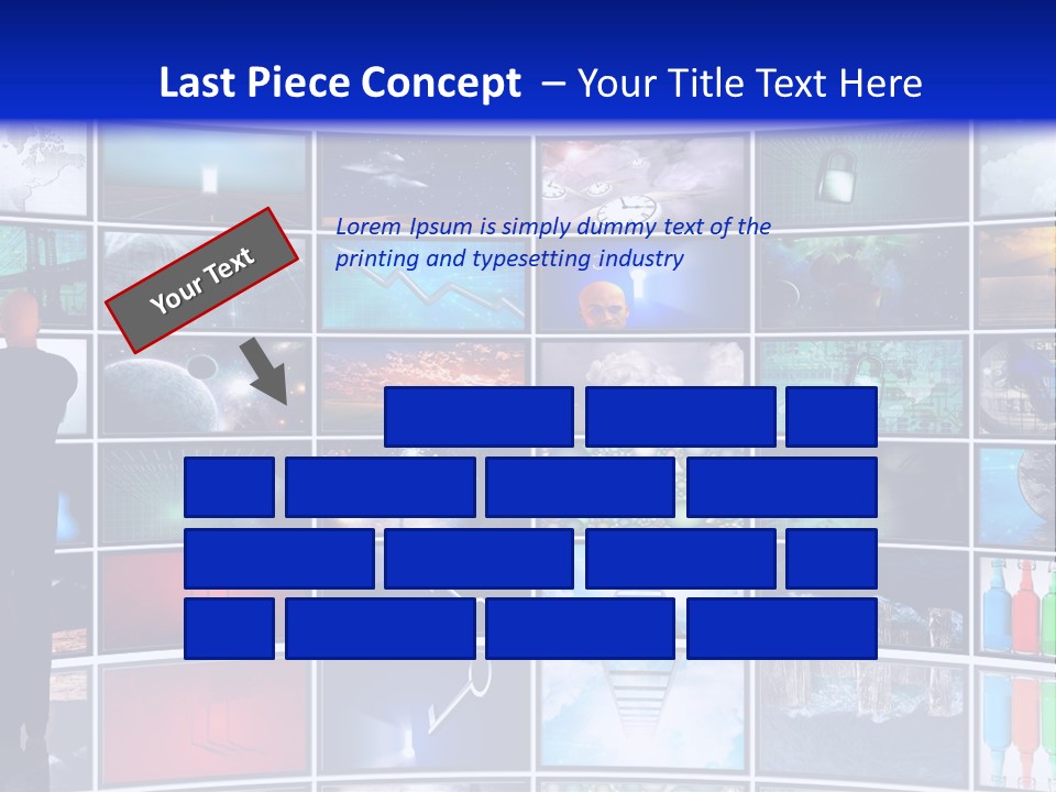 Halfbath Toilet Wood PowerPoint Template