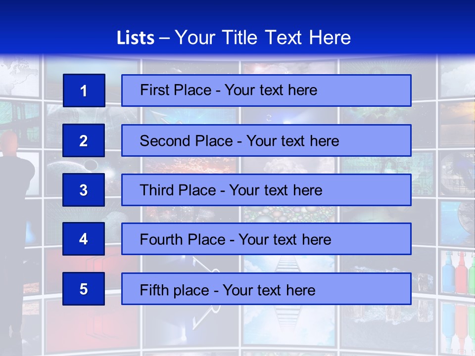 Halfbath Toilet Wood PowerPoint Template