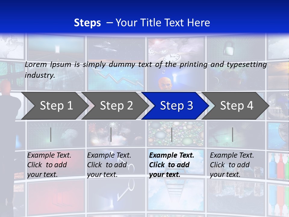 Halfbath Toilet Wood PowerPoint Template