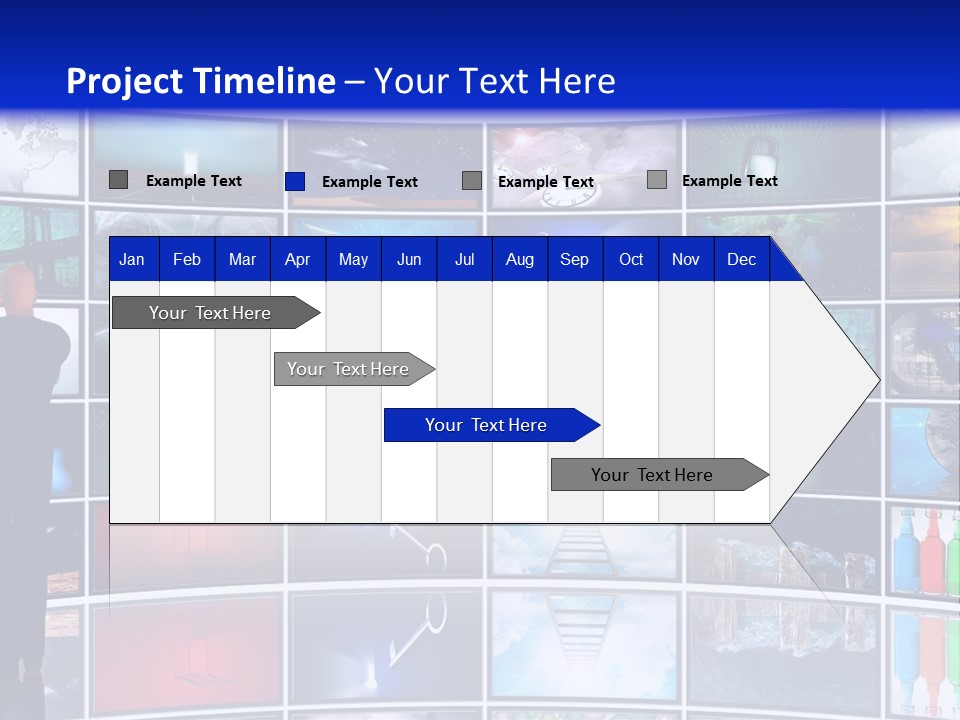 Halfbath Toilet Wood PowerPoint Template