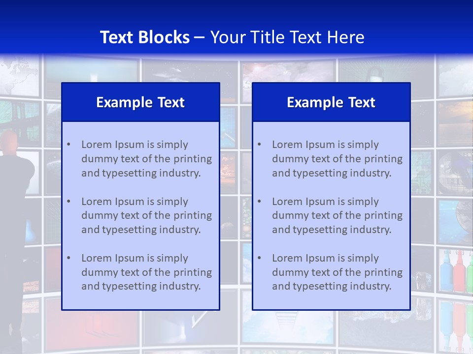Halfbath Toilet Wood PowerPoint Template
