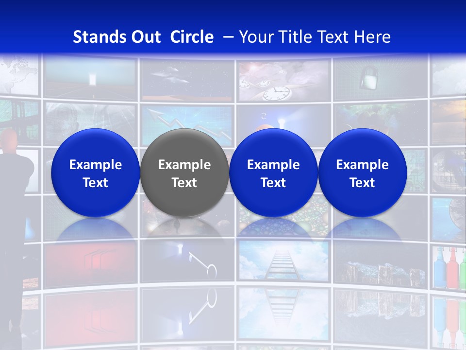 Halfbath Toilet Wood PowerPoint Template