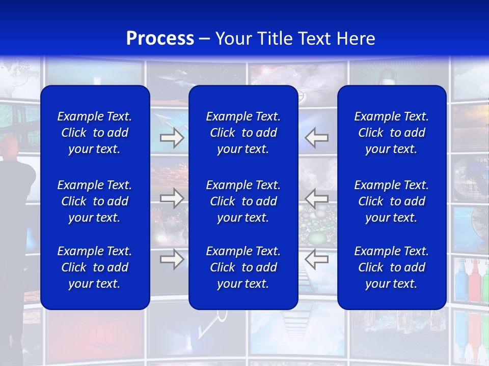 Halfbath Toilet Wood PowerPoint Template