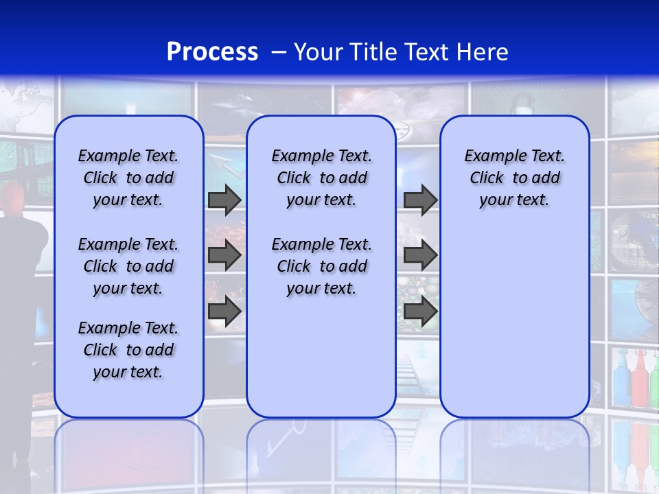 Halfbath Toilet Wood PowerPoint Template