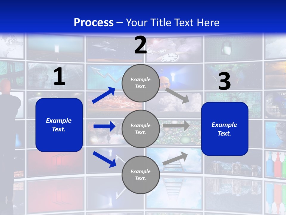 Halfbath Toilet Wood PowerPoint Template