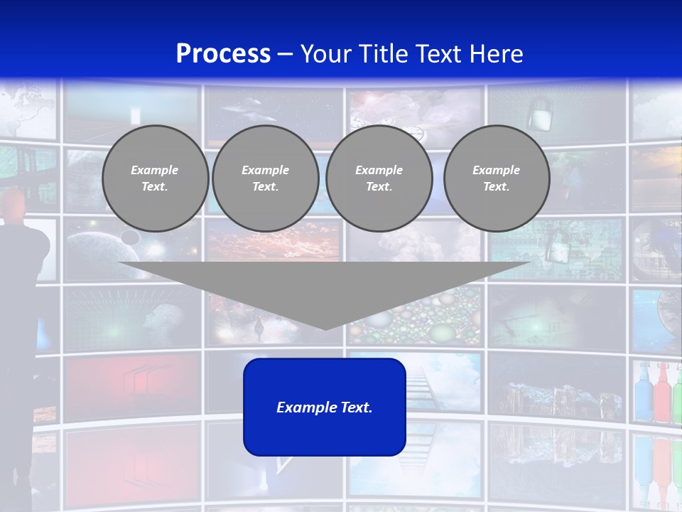 Halfbath Toilet Wood PowerPoint Template