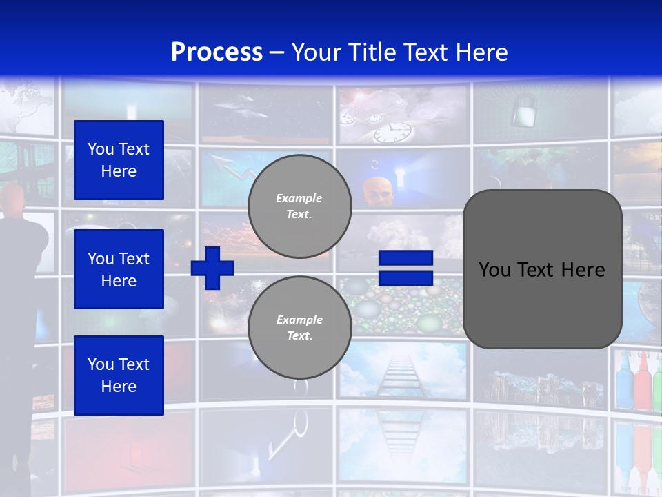 Halfbath Toilet Wood PowerPoint Template