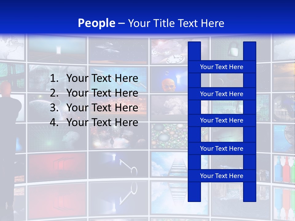 Halfbath Toilet Wood PowerPoint Template