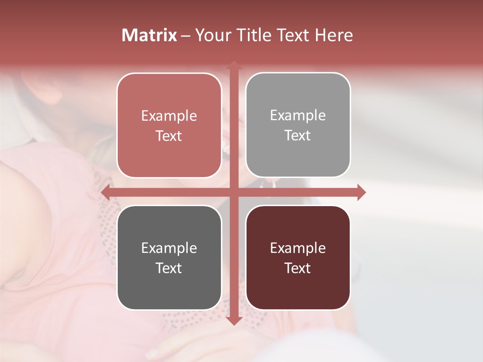 People Beautiful Bouquet PowerPoint Template