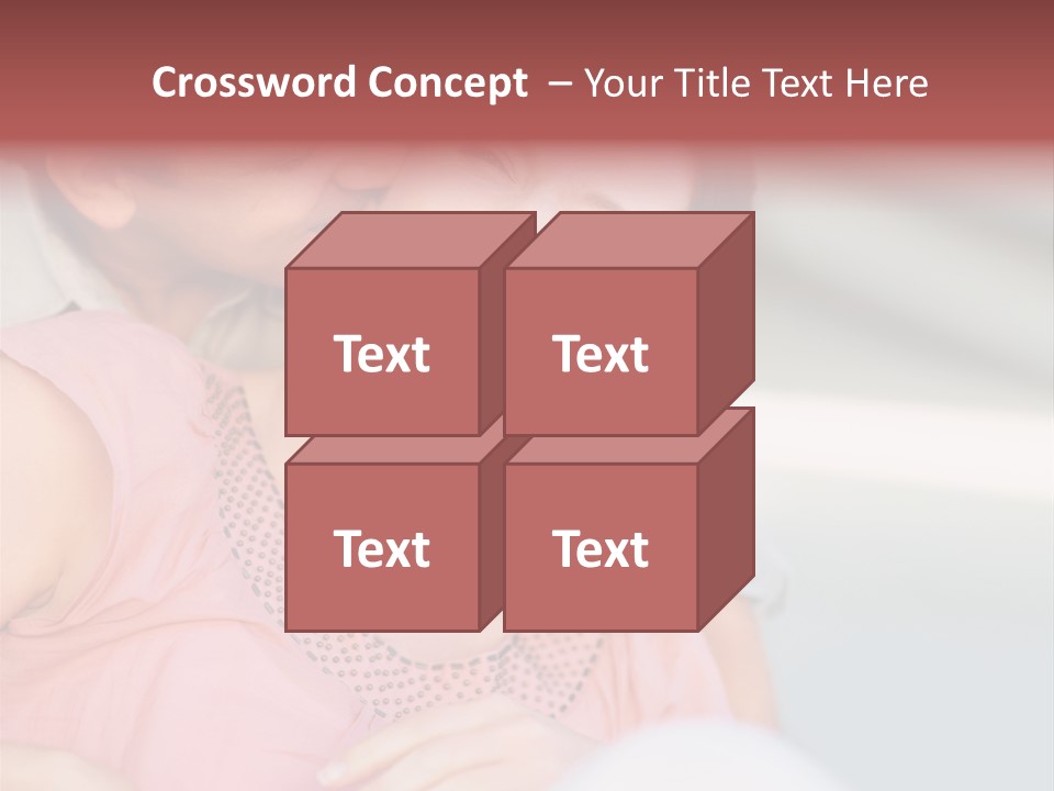 People Beautiful Bouquet PowerPoint Template