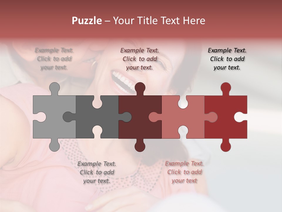 People Beautiful Bouquet PowerPoint Template