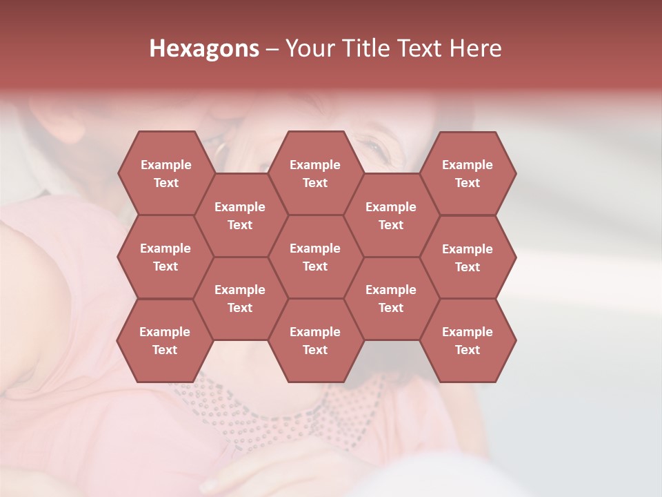 People Beautiful Bouquet PowerPoint Template