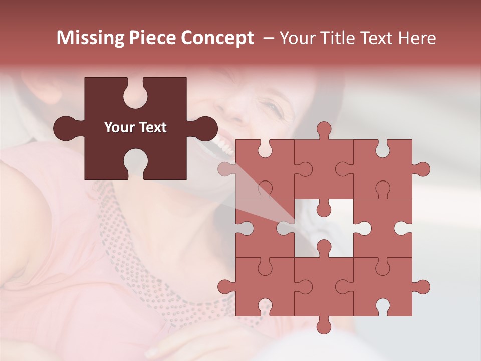 People Beautiful Bouquet PowerPoint Template