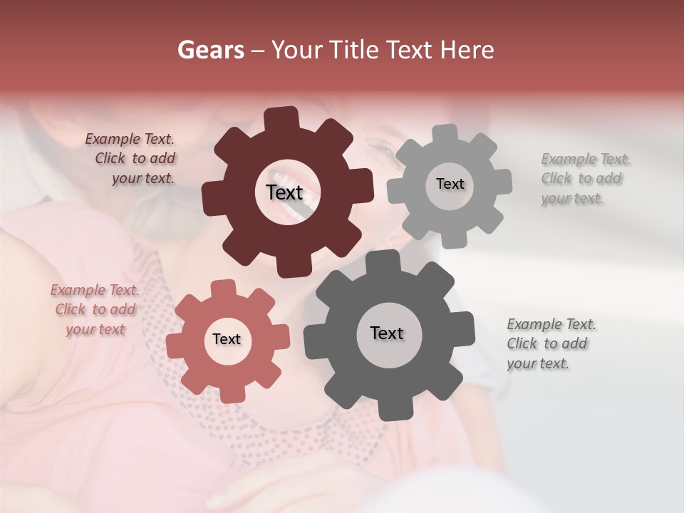 People Beautiful Bouquet PowerPoint Template