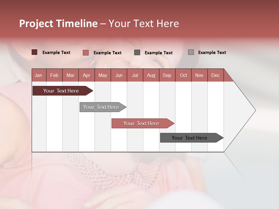 People Beautiful Bouquet PowerPoint Template