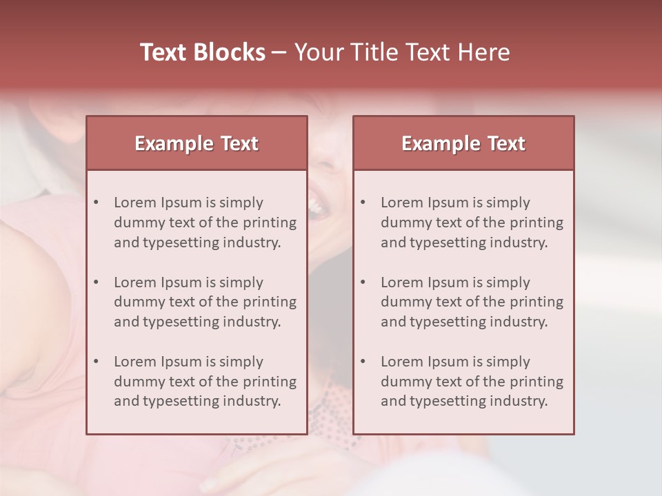 People Beautiful Bouquet PowerPoint Template