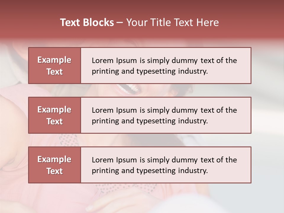 People Beautiful Bouquet PowerPoint Template