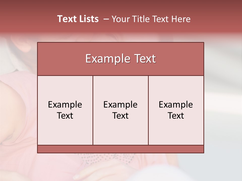 People Beautiful Bouquet PowerPoint Template
