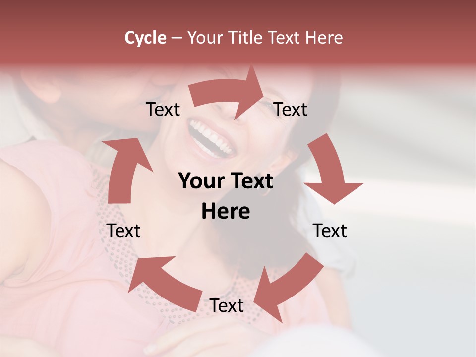 People Beautiful Bouquet PowerPoint Template